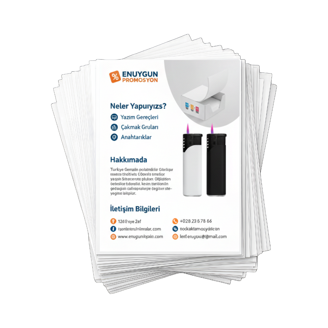 EN UYGUN A5 BROŞÜR TEK YÖN (148 x 210 CM) 