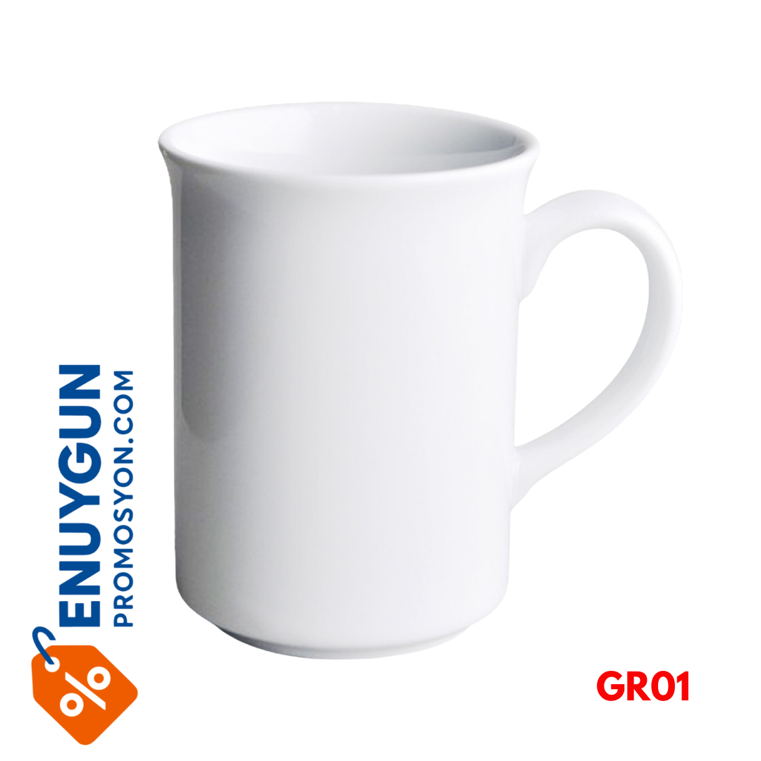 En Uygun GR01 Güral Porselen Kupa Beyaz
