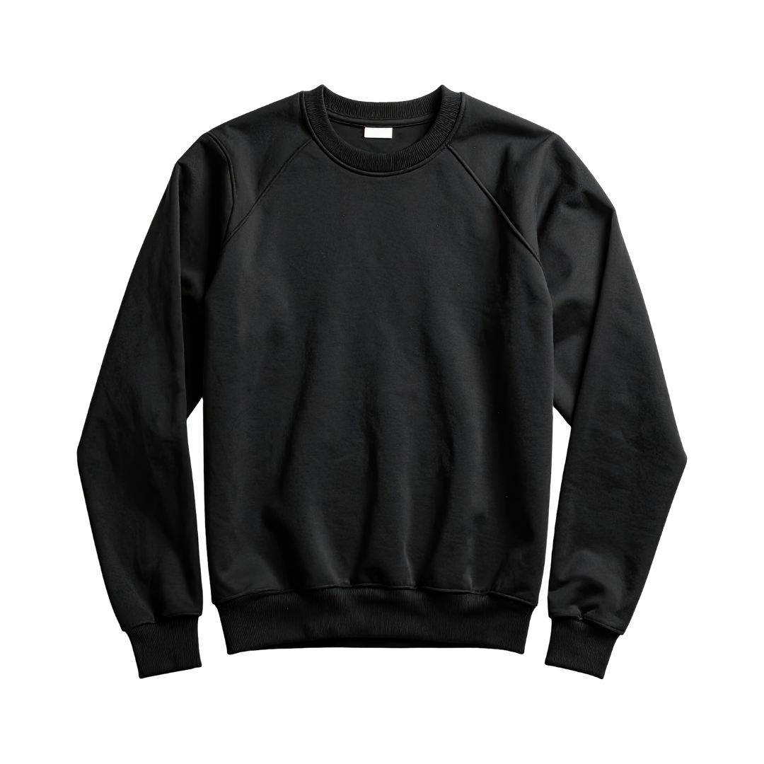 EN UYGUN SIFIR YAKA SWEAT (NAKIŞ İŞLEMELİ)