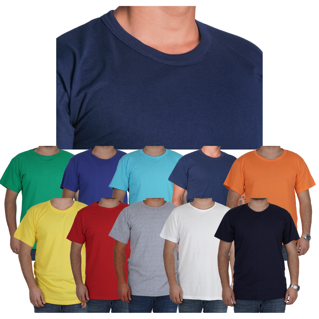 En Uygun Sıfır Yaka T-shirt (Promosyon) - DTF