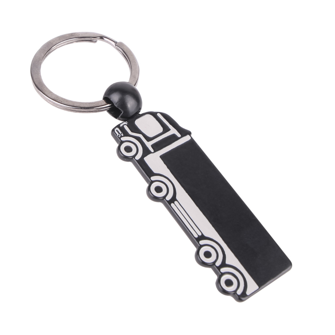 EN UYGUN YOLDAŞ SİYAH TEK YÖN METAL ANAHTARLIK