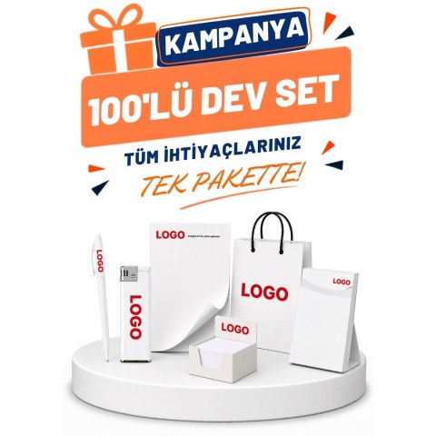 EN UYGUN 100'LÜ DEV SET