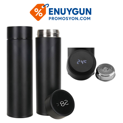 En Uygun Beyşehir Siyah 500 ml Dereceli Termos