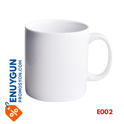 En Uygun E002 Güral Porselen Kupa Beyaz