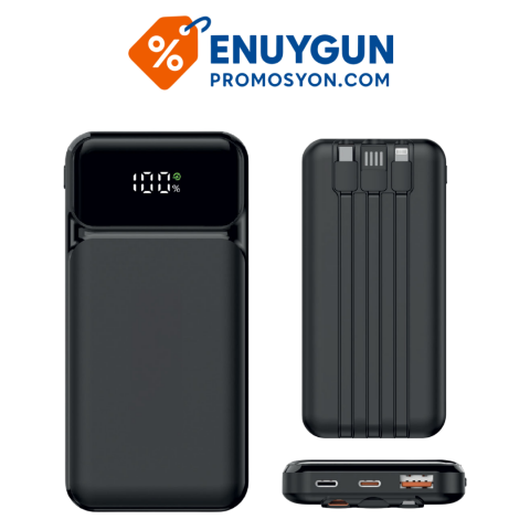 En Uygun Fesleğen 10.000 mAh Powerbank – Siyah