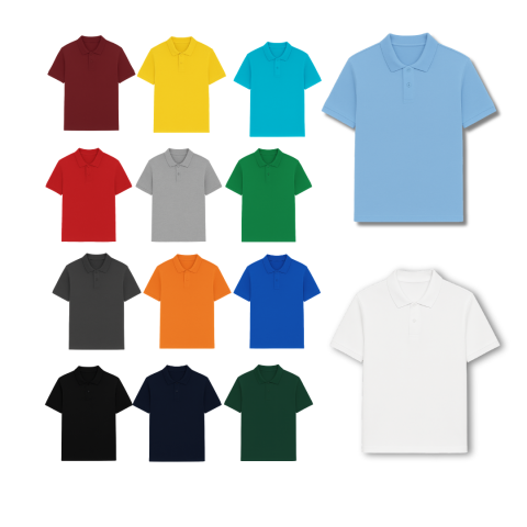 EN UYGUN POLO YAKA T-SHIRT TOPTAN PREMIUM (DTF BASKI)