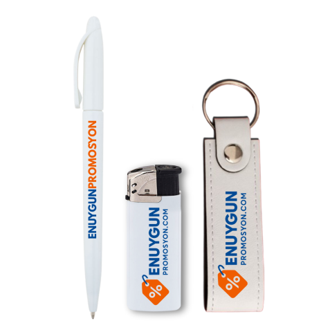 EN UYGUN PREMİUM DERİ SET – BEYAZ