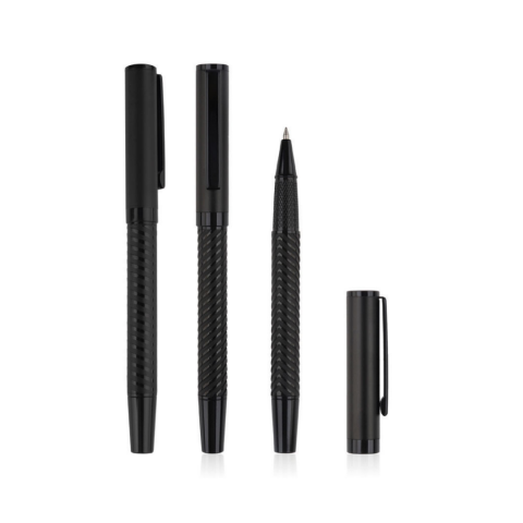 EN UYGUN SİYAH SOMA METAL ROLLER KALEM