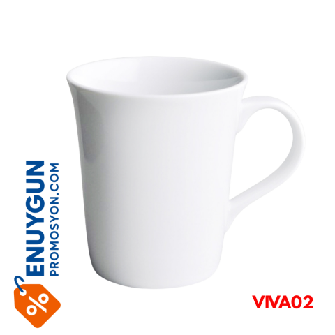 En Uygun VIVA02 Güral Porselen Kupa Beyaz